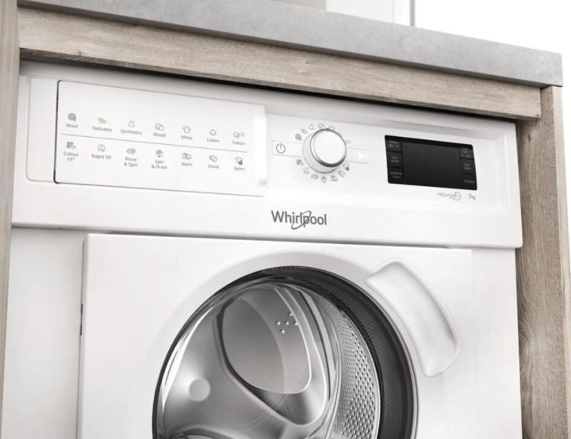 Įmontuojama skalbimo mašina Whirlpool BI WMWG 71483E EU N