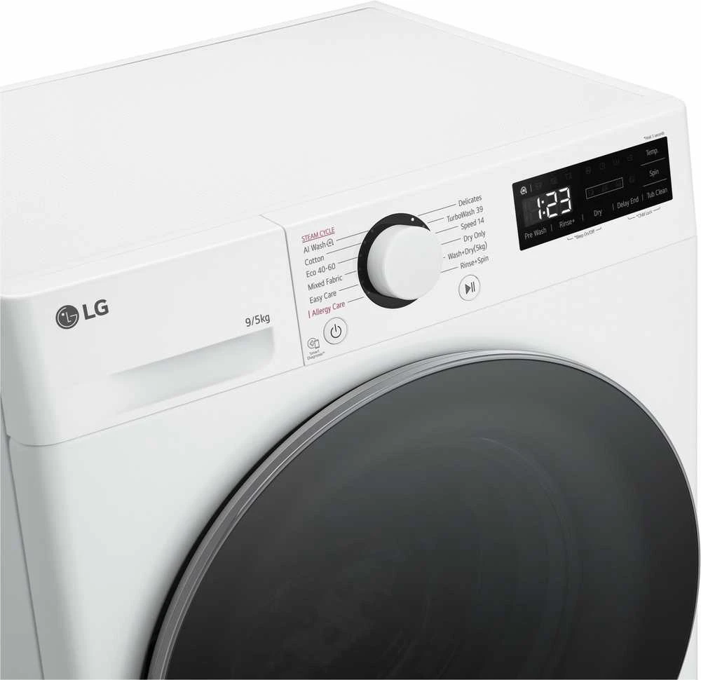LG Skalbimo mašina su džiovinimo funkcija LG F2DR509S1W 9/5kg.