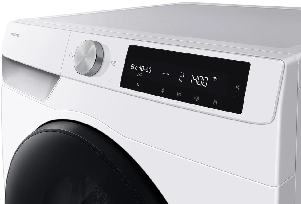 Skalbimo mašina su džiovinimo funkcija Samsung AI Ecobubble, WD10HG6U34BEU4, 10/6kg