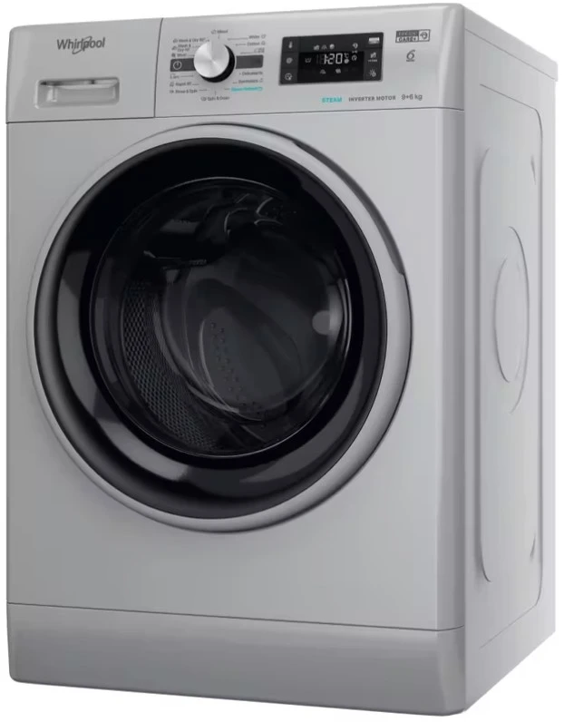 Skalbimo mašina su džiovinimo funkcija Whirlpool FFWDB 964489 SBSV EE, 9kg /6kg