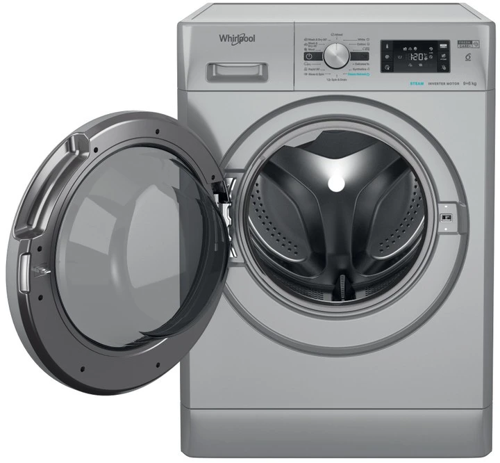 Skalbimo mašina su džiovinimo funkcija Whirlpool FFWDB 964489 SBSV EE, 9kg /6kg