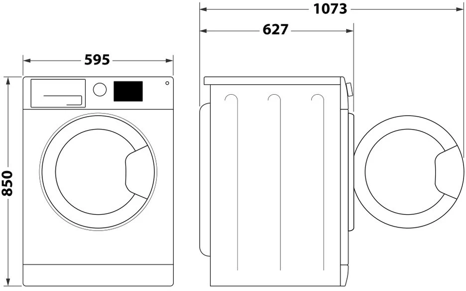 Skalbimo mašina Whirlpool FFB 9479 BV EE, 9kg