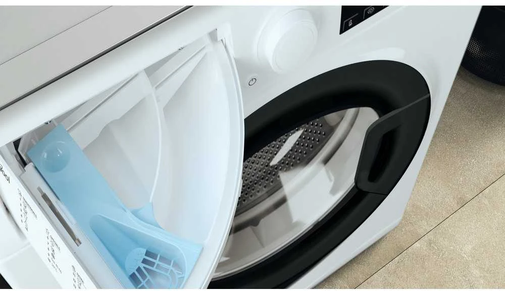 WHIRLPOOL Skalbimo mašina WRSB 7259 WB EU, 7kg, 1200 rpm, Energy class B, Gylis 43.5 cm, Inverter motor