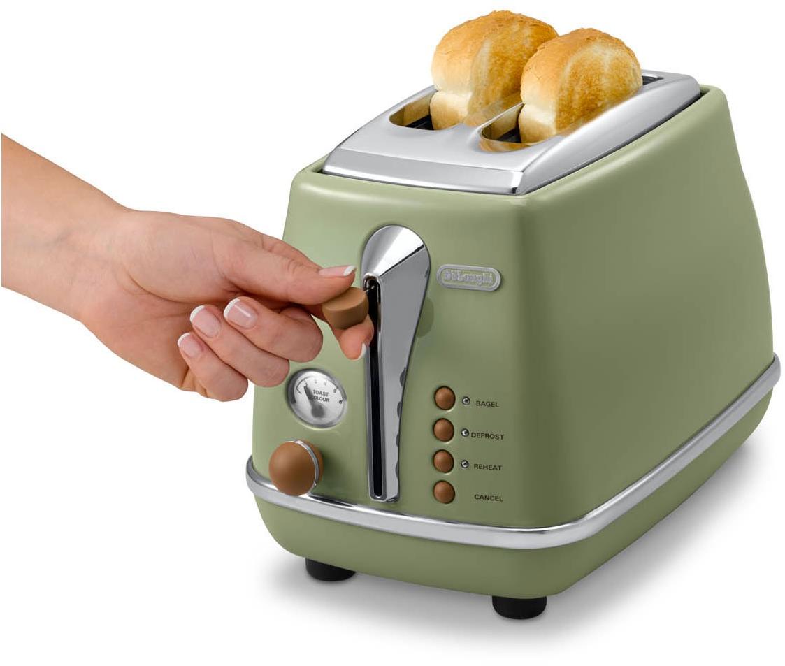Skrudintuvas Delonghi CTOV2103GR žalias