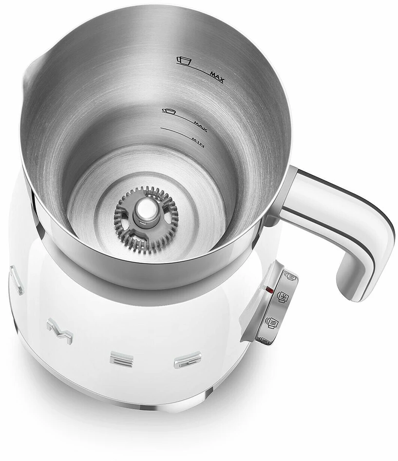 Pieno Plakiklis - Smeg 50' stiliaus MFF11WHEU balta