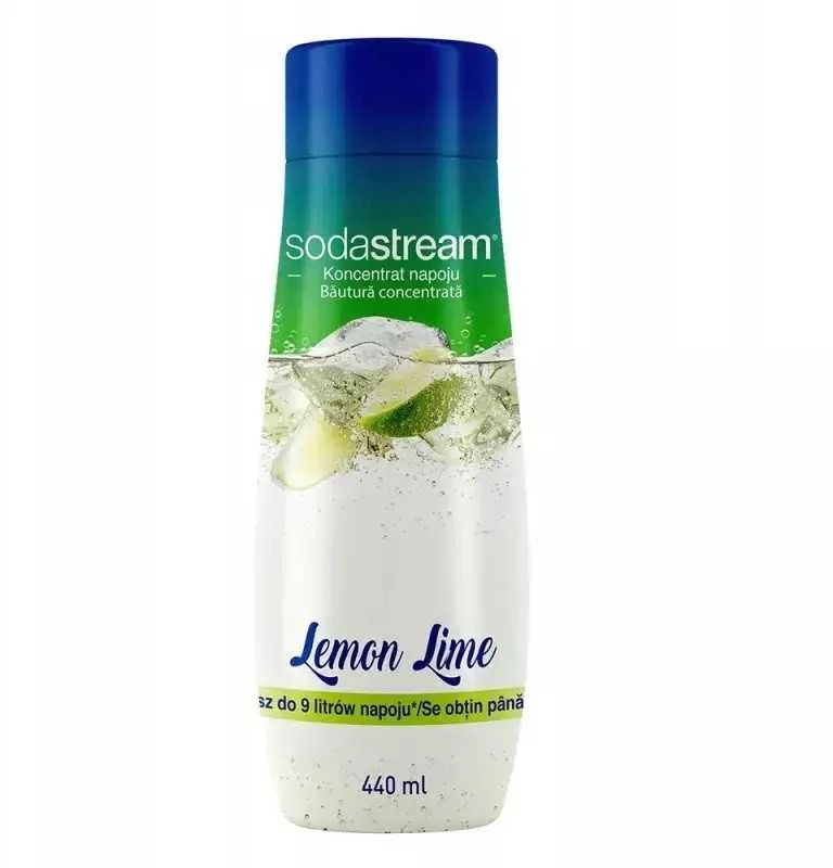 Citrinų ir žaliųjų citrinų skonio SodaStream sirupas, 440 ml