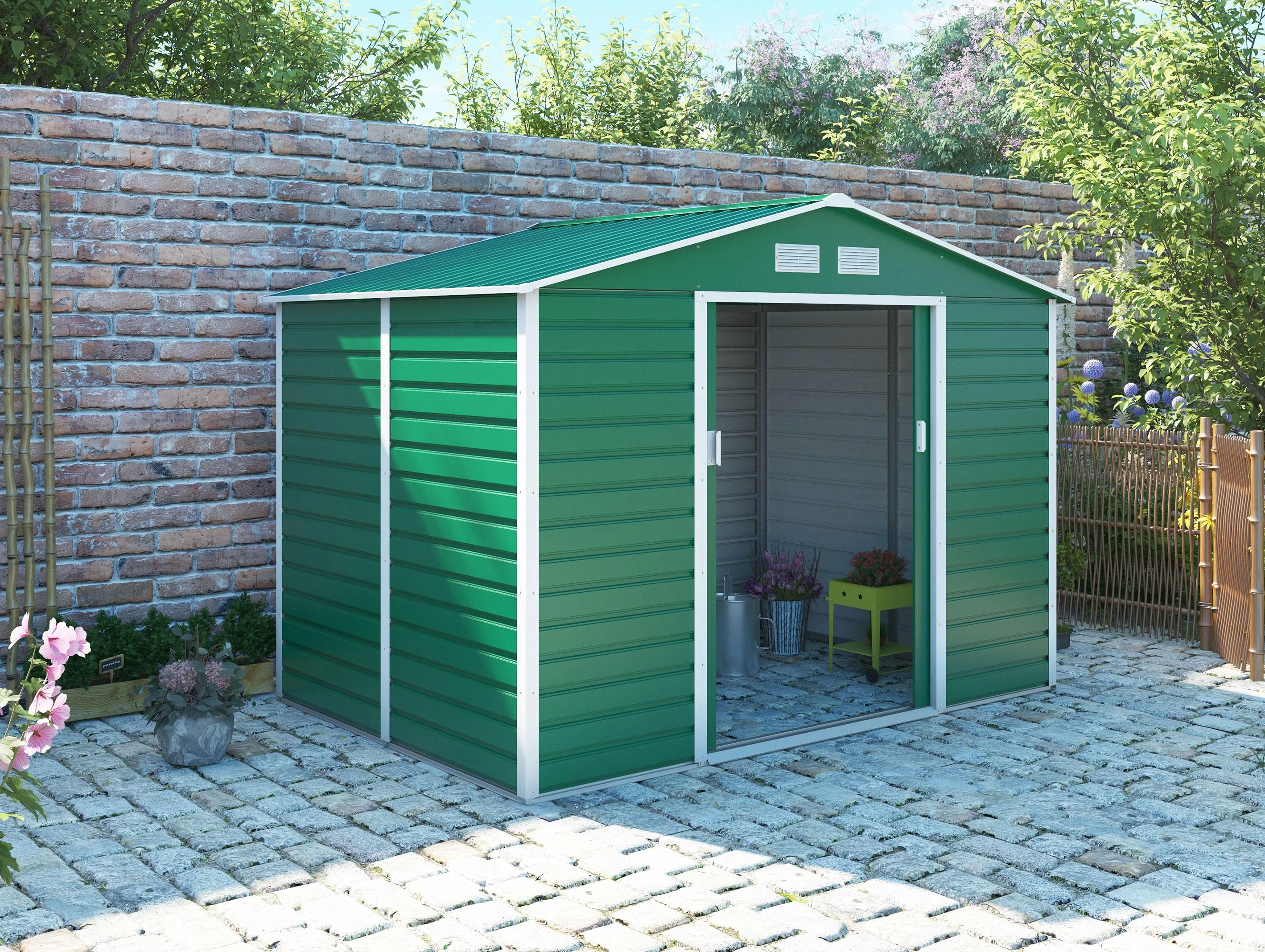Sodo namelis G21 GAH 529 - 277 x 191cm, plastikinis, žalia 63900537