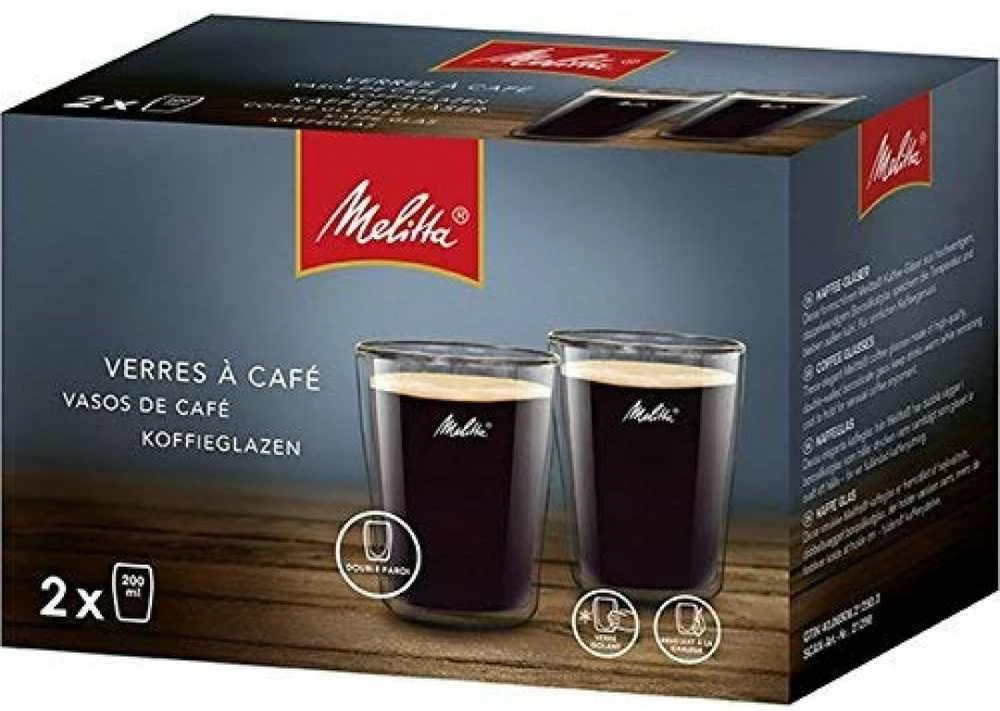 Stikliniai puodeliai Melitta 200 ml 2 vnt.