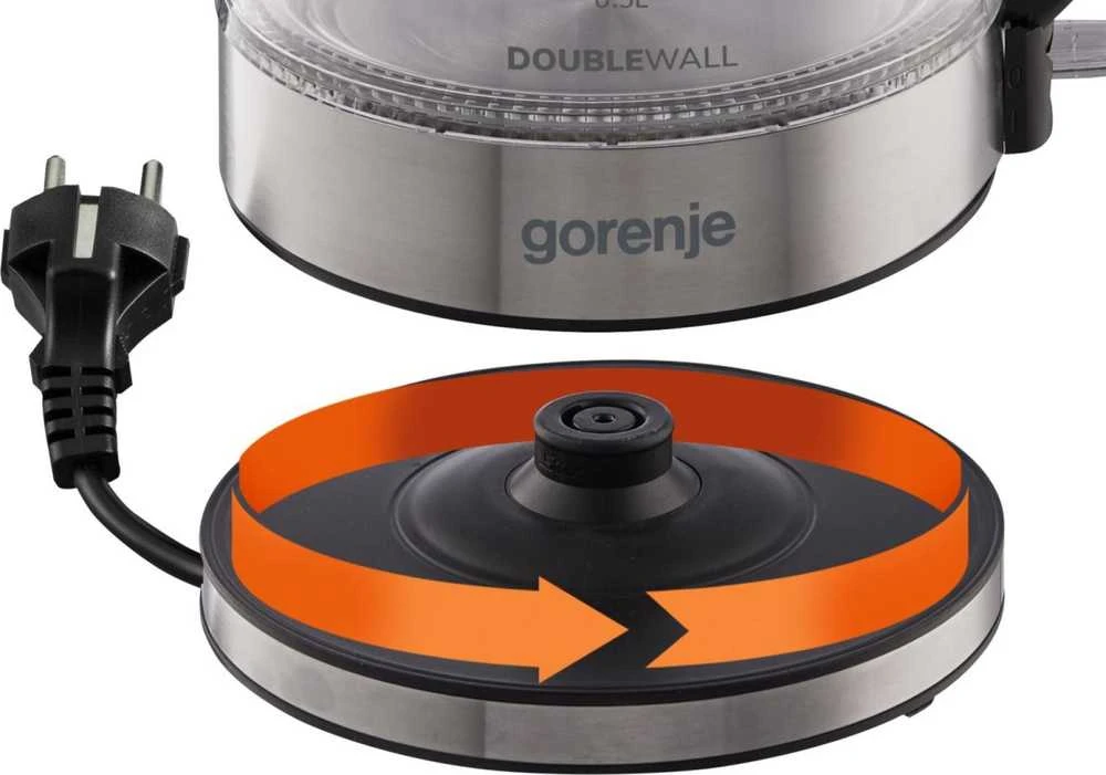 Stiklinis virdulys Gorenje K17GDW