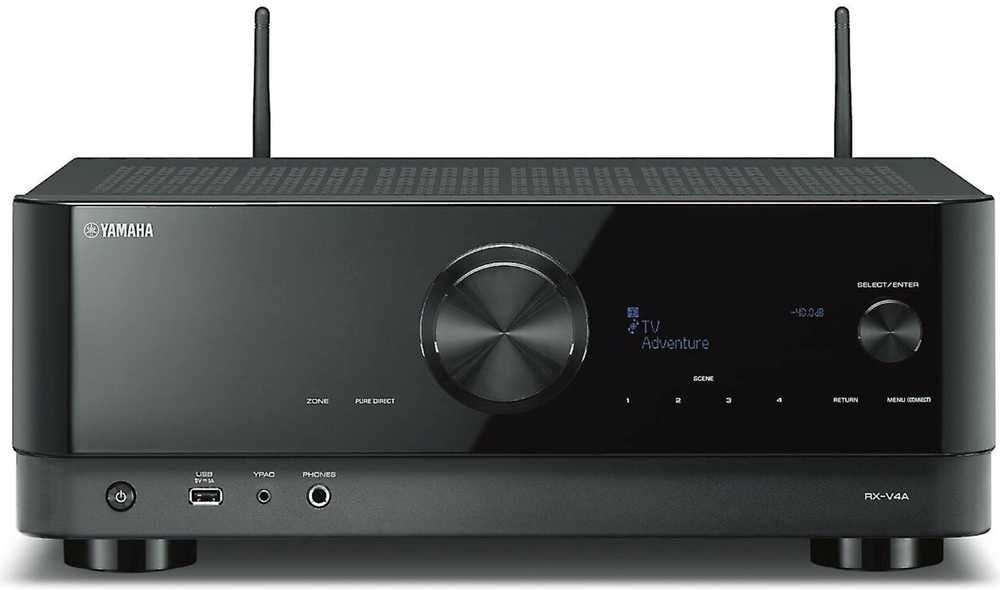 Stiprintuvas Yamaha AV imtuvas RX-V4ABL