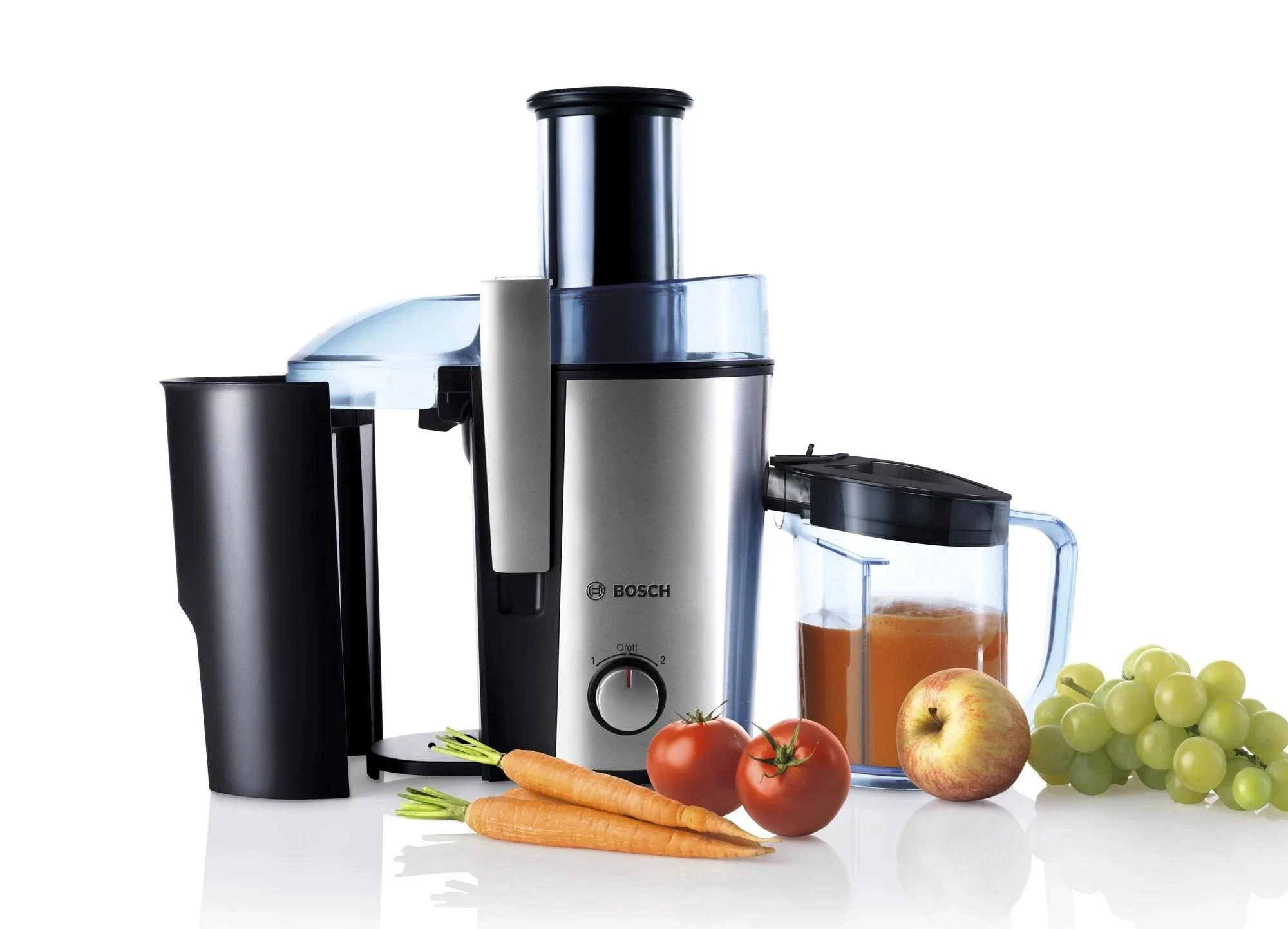 Sulčiaspaudė Bosch MES3500 juice maker 700 W Juodas, Sidabrinis