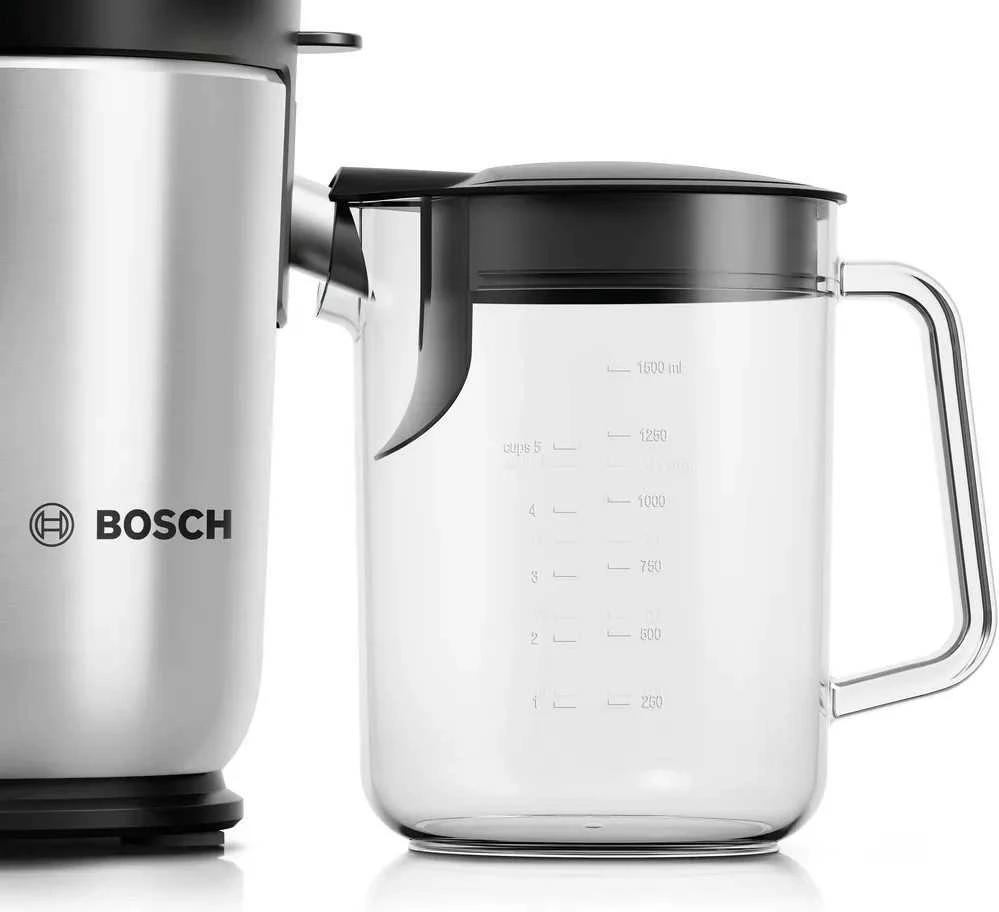 Sulčiaspaudė Bosch MES4000 juice maker Juice extractor Juodas,Pilkas,Nerūdijantis plienas 1000 W