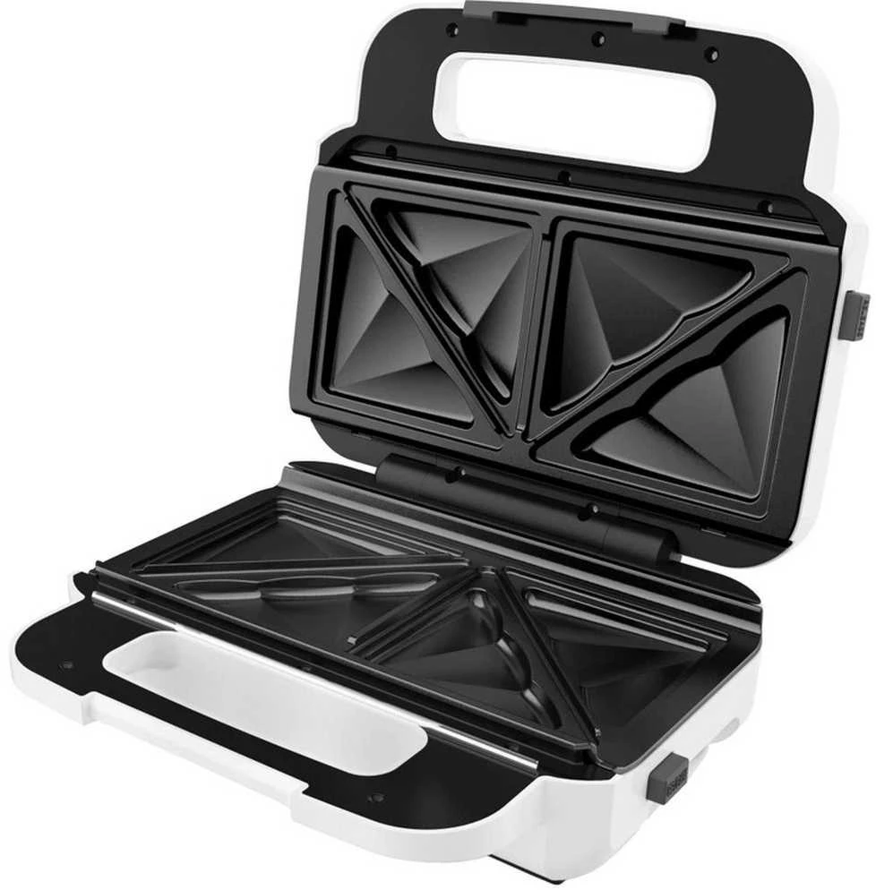 Sumuštinių keptuvas TEFAL | Vaflių gaminimo užkandis XL | SW701110 | 850 W | Kepinių skaičius 2 | Belgija | Baltas/Pilkas