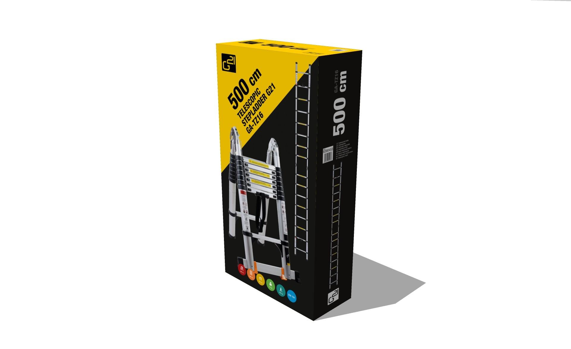 Teleskopinės kopečios G21 GA-TZ16-5M 6390453