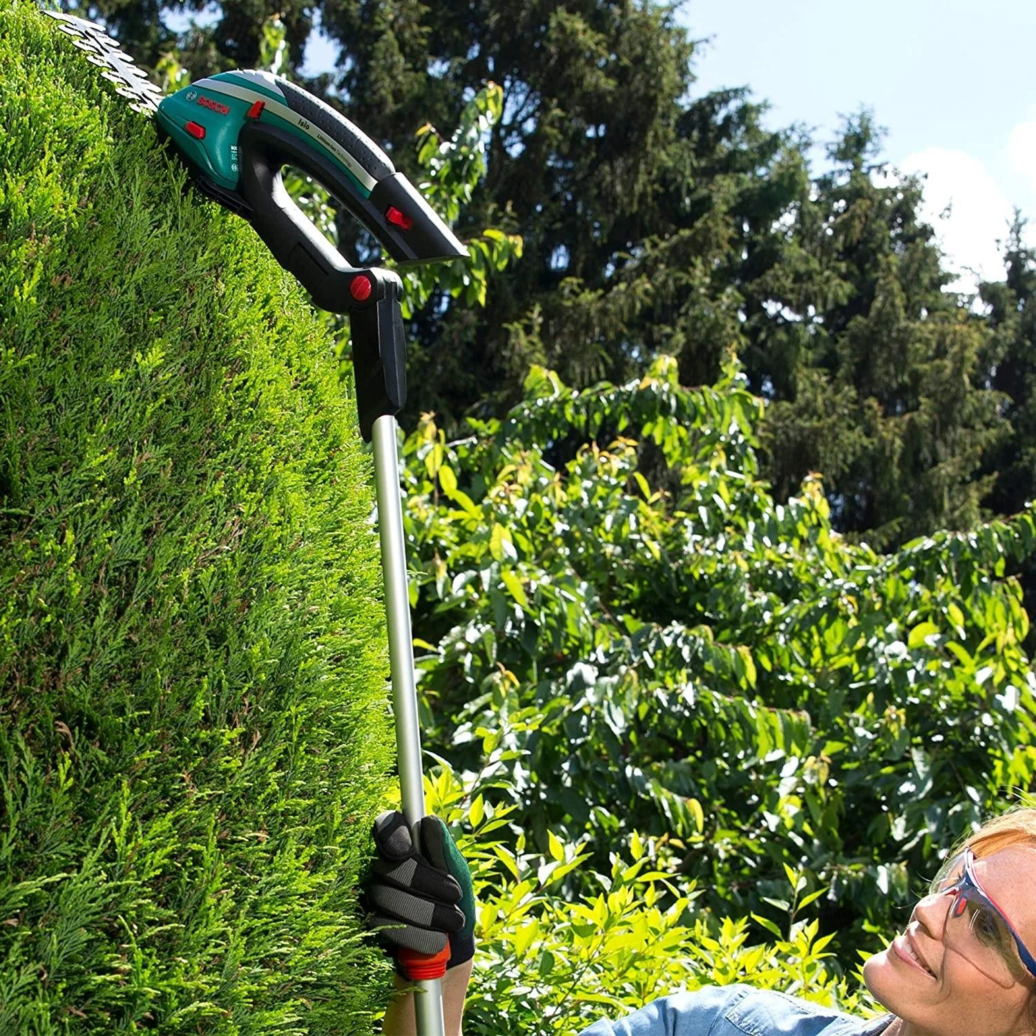 Bosch teleskopinis kotas su ratukais 80–115 cm, Isio 3 modeliui