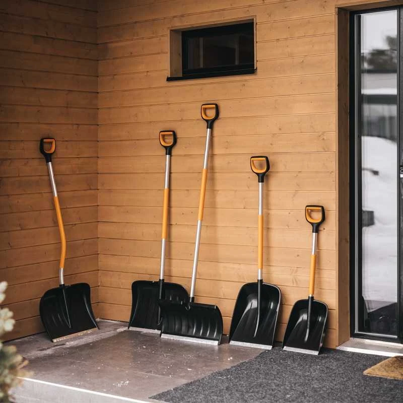 Fiskars X-series teleskopinis semtuvas sniegui