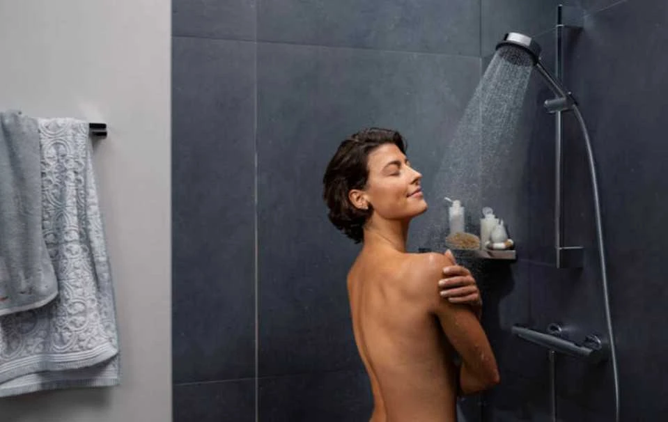 Termostatinis maišytuvas dušui Hansgrohe Ecostat Fine 13324000