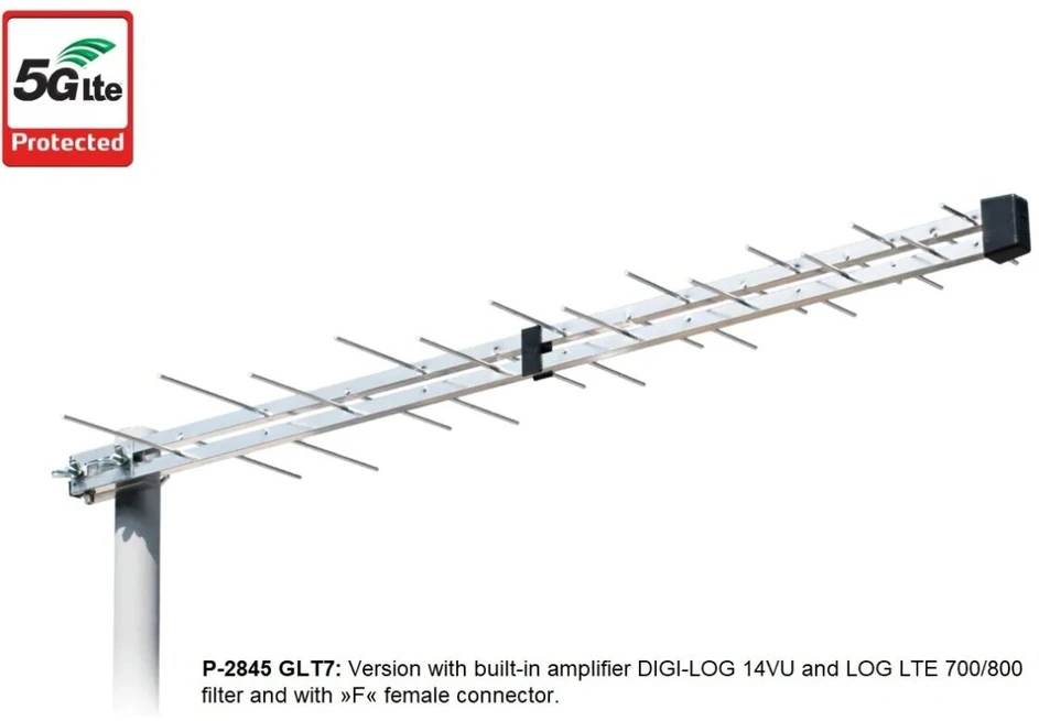 TV Antena ISKRA P-2845-7 F Pilkas