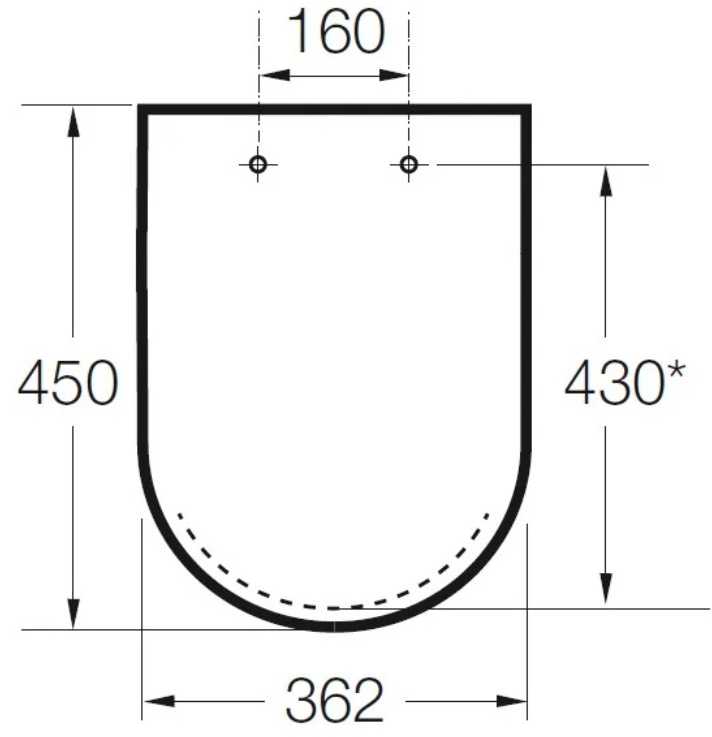 WC dangtis ROCA Meridian lėtai nusileidžiantis Supralit (A8012A200B)
