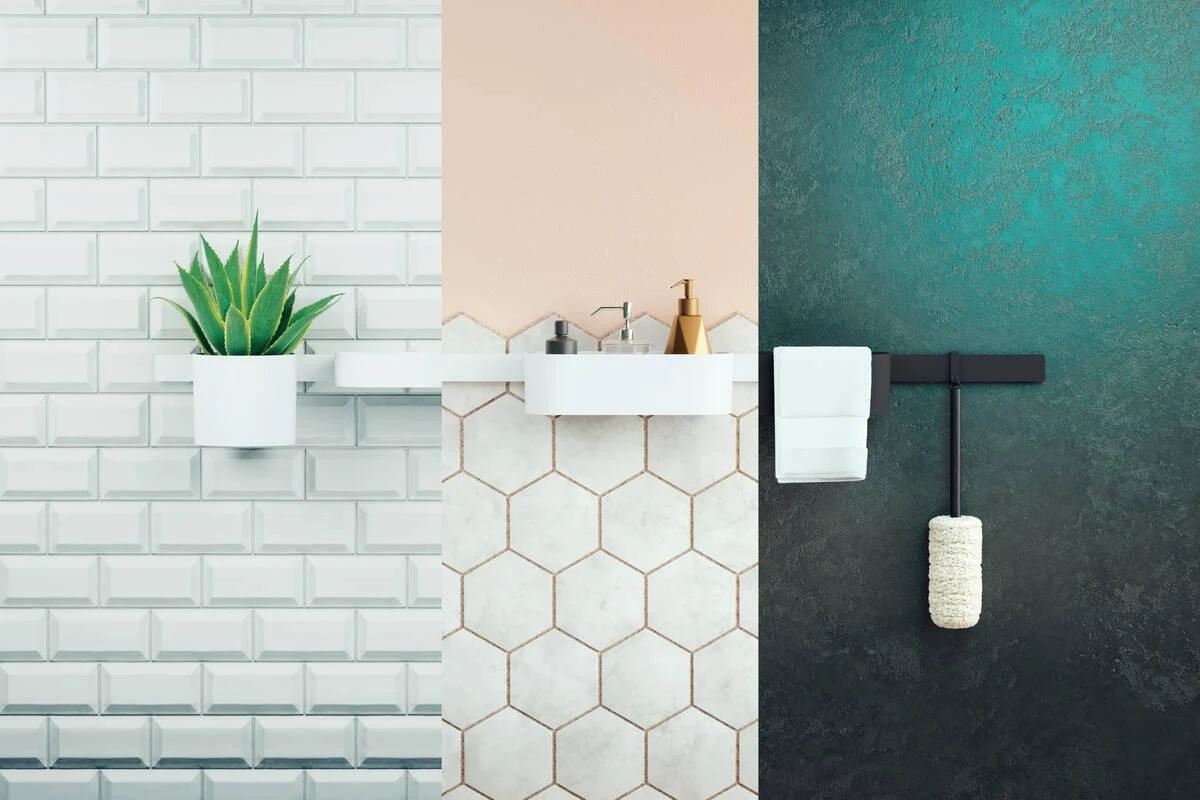 Universalus sieninis laikiklis Hansgrohe WallStoris 27902670, juodas matinis