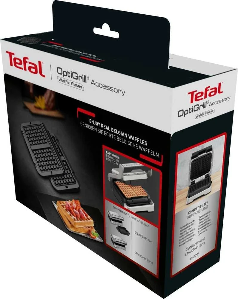 Vaflių kepimo plokštelių rinkinys Tefal OptiGrill XA730810