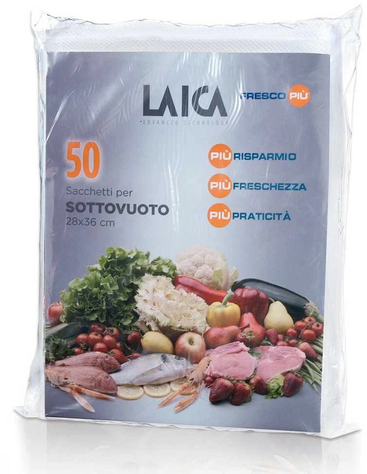 Vacuum saugojimo maišeliai - Laica VT3500 50 vnt. 28x36cm
