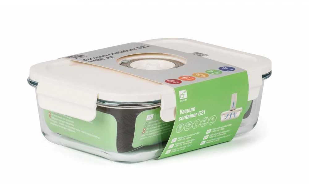 Vakuuminis stiklinis indas G21, 6009712, 1480 ml