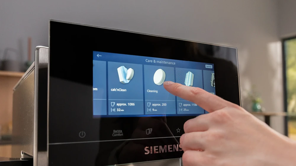 Valymo tabletės kavos aparatams Siemens TZ80001B, 10 vnt. aprašymas - Prekės nuotrauka