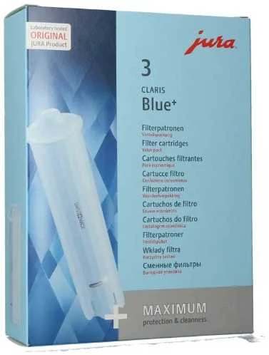 JURA Pakuotėje CLARIS Mėlyna+ 3 vnt. 24231