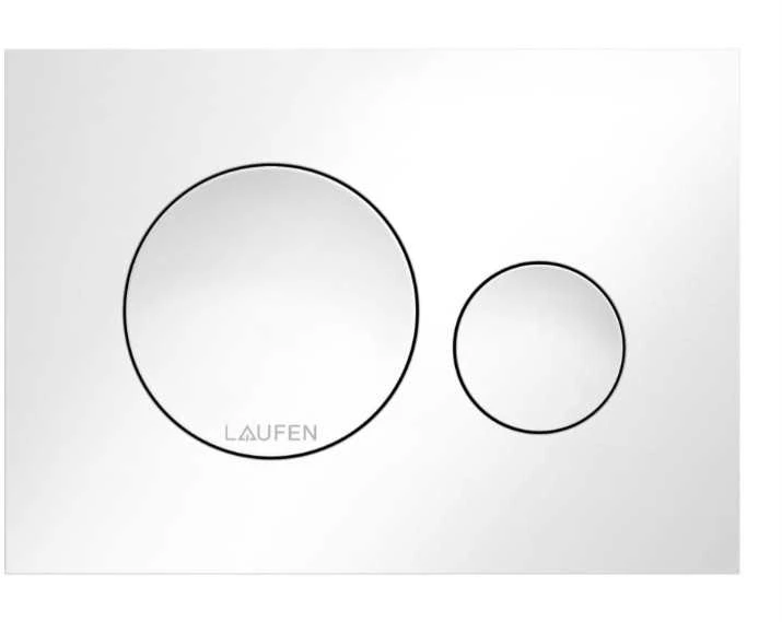 Laufen Nuleidimo mygtukas Ineo Moon, baltas