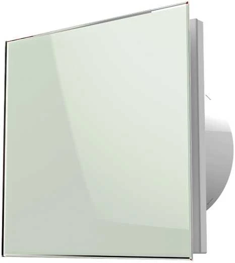 Ventiliatorius Vlano EOS 100 H WH (Baltu stiklu su laikmačiu ir drėgmės jutikliu) 100 mm