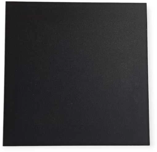 Ventiliatorius Vlano EOS 125 H BK, su juodu stiklu ir drėgmės jutikliu, 125 mm