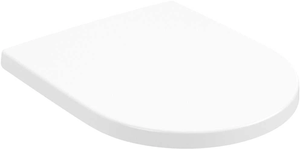 Villeroy & Boch Klozeto dangtis soft close Villeroy and Boch Subway 3.0 stone baltas C-plus, 8M42S1RW