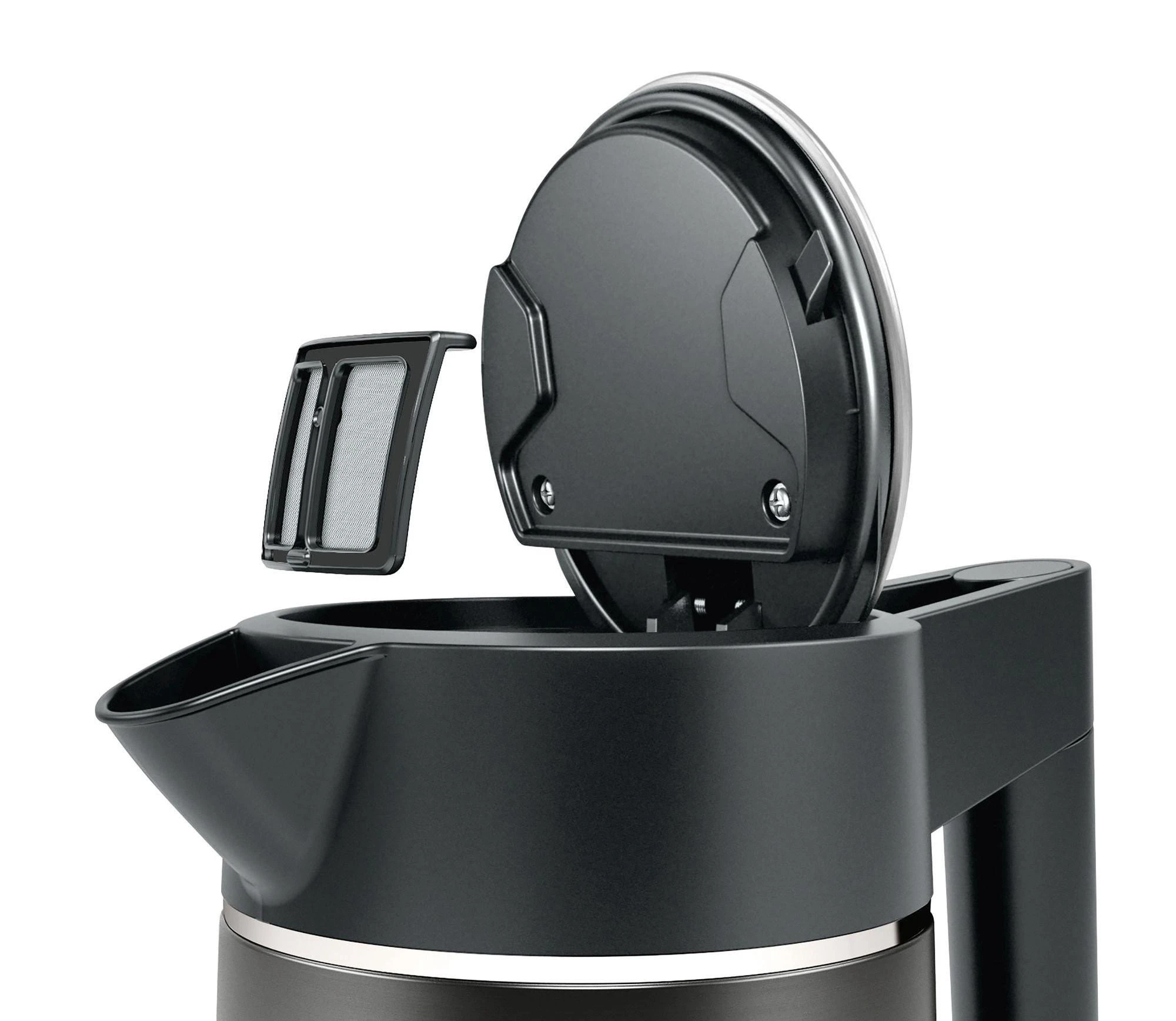 Virdulys Bosch TWK5P475 DesignLine, Grafito spalvos, 1,7 L