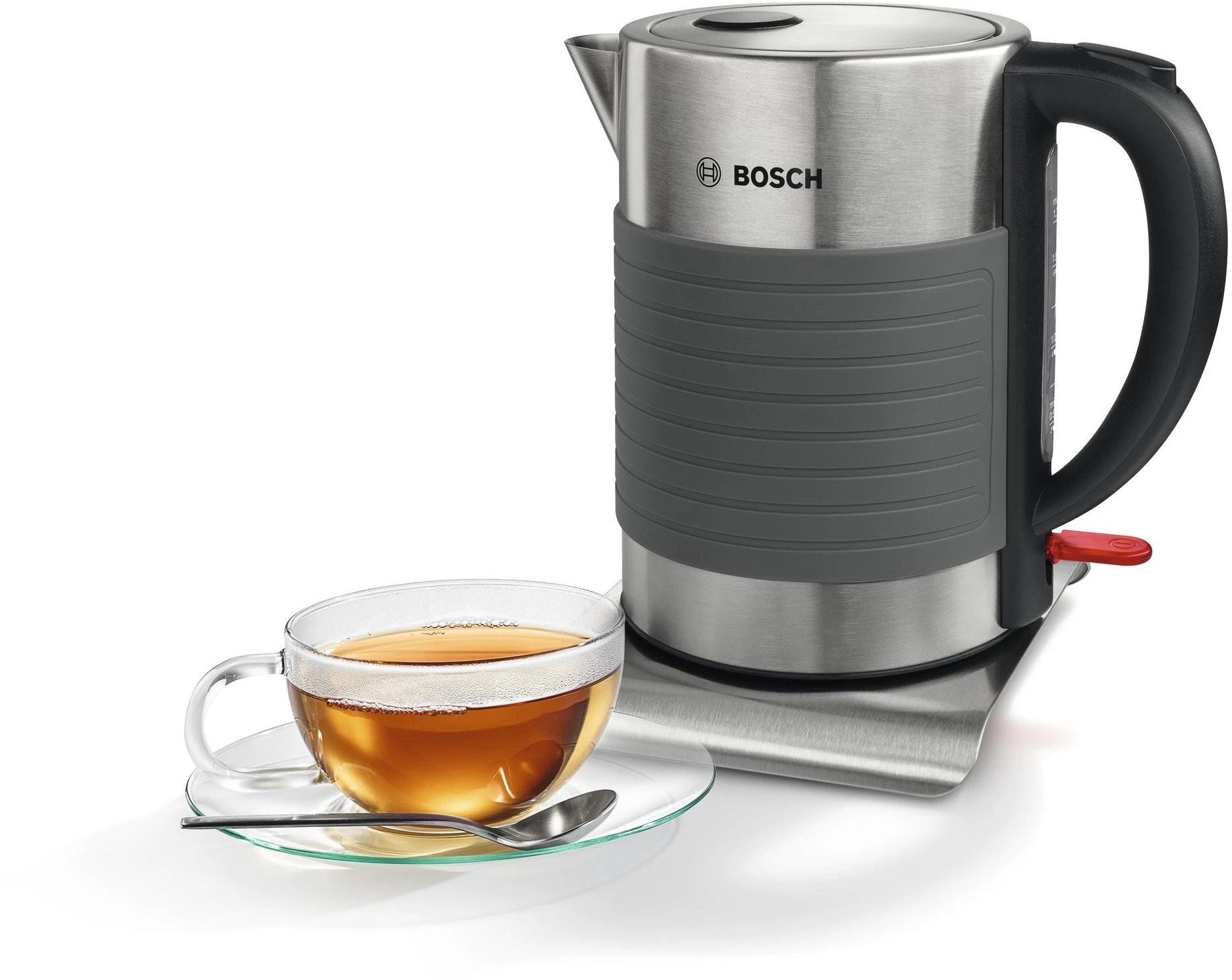 Virdulys Bosch TWK7S05, 2200 W, 1,7 L, Pilkas