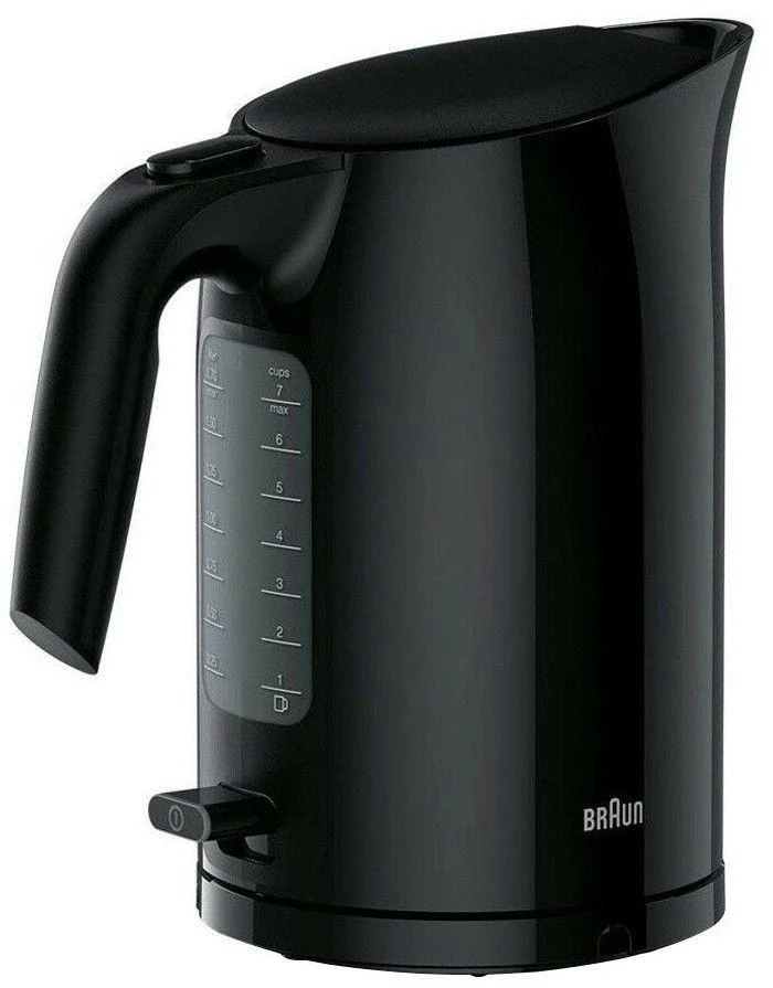 Braun PurEase WK 3100 BK elektrinis virdulys 1,7 L Juoda 2200 W
