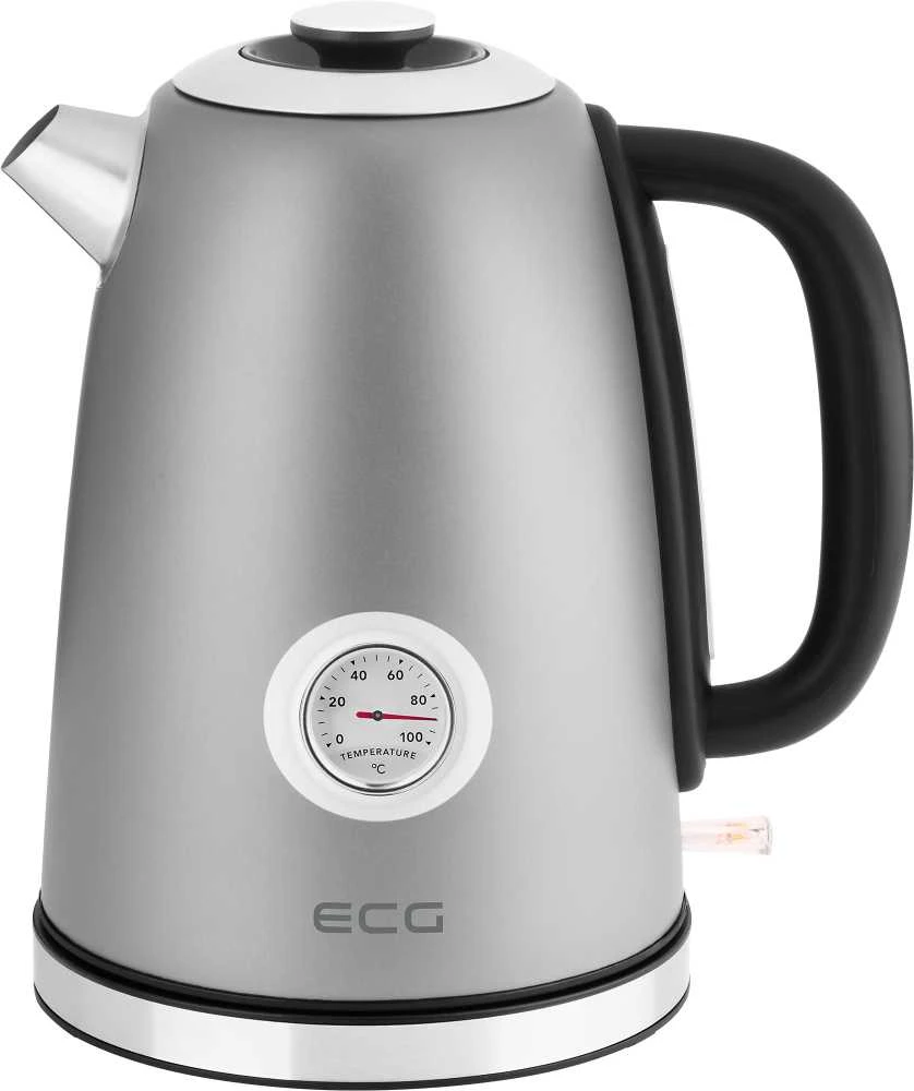 ECG RK 1700 Magnifica Antracito Elektrinė virdulys, 1.7L, Nerūdijantis plienas