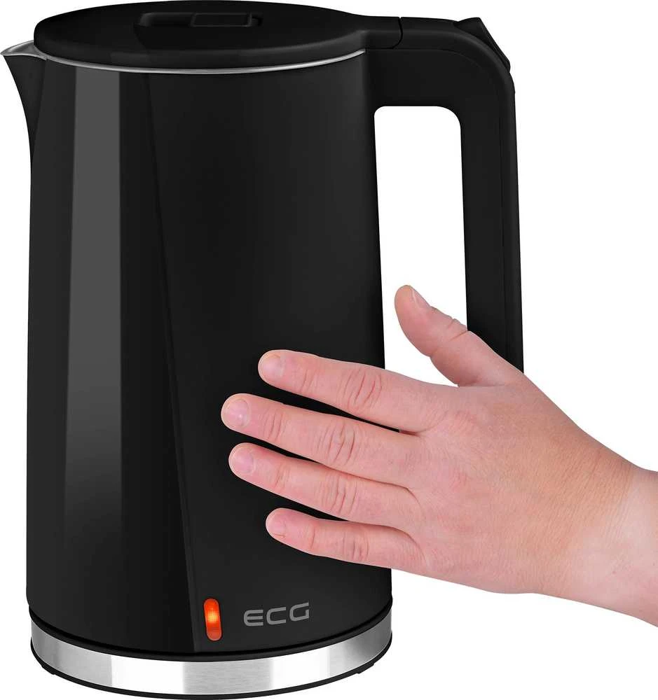 Virdulys ECG RK 1702 Safe to Touch, juodas