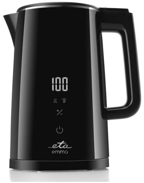 ETA Virdulys | Emily ETA459590000 | Electric | 2200 W | 1.5 L | Nerūdijantis plienas | 360° rotational base | Juodas