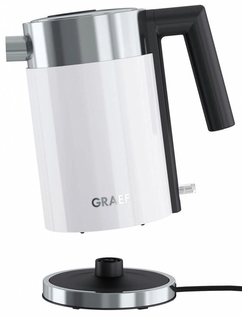 GRAEF. Virdulys WK401EU Standard, Nerūdijantis plienas, Baltas, 2000 W, 360° rotational base, 1 L