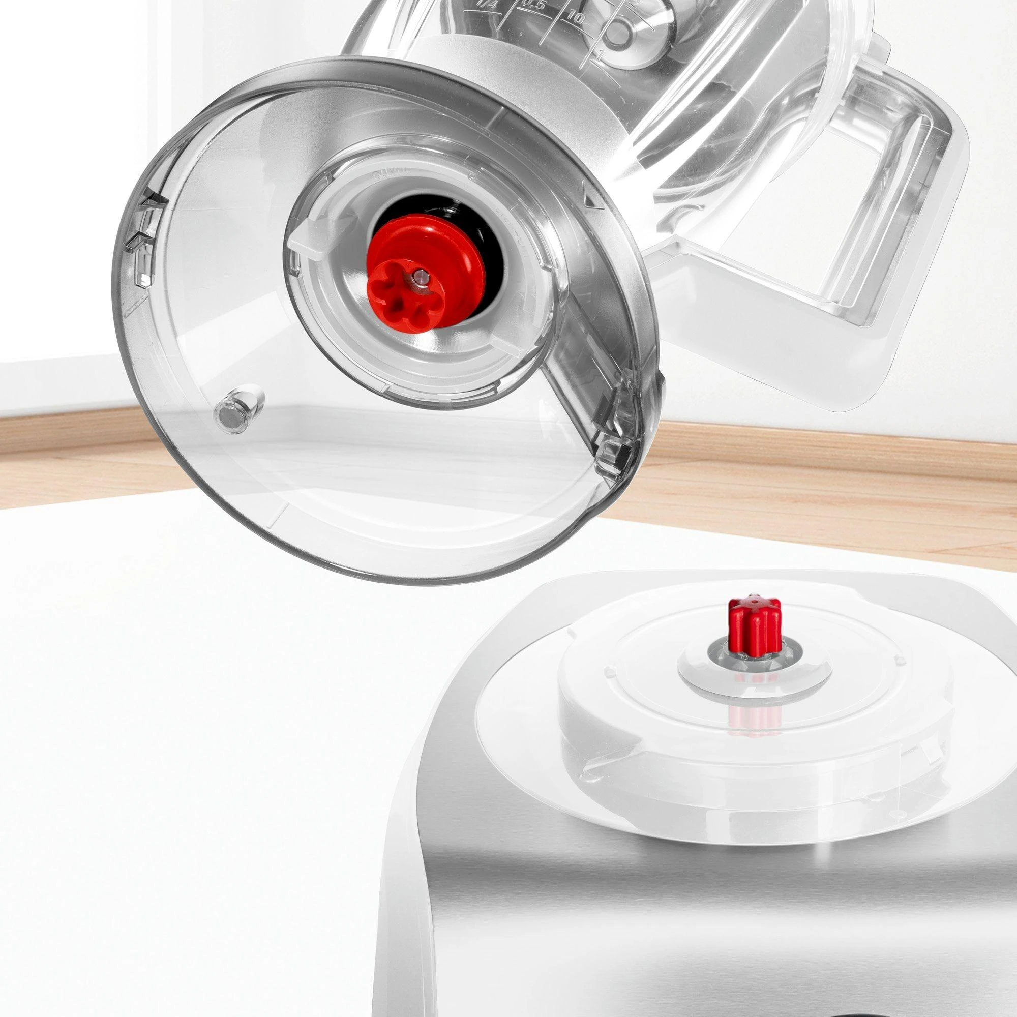 Bosch virtuvinis kombainas MultiTalent 8 MC812S820 Baltas/Sidabrinis, 1250 W, 3.9 L