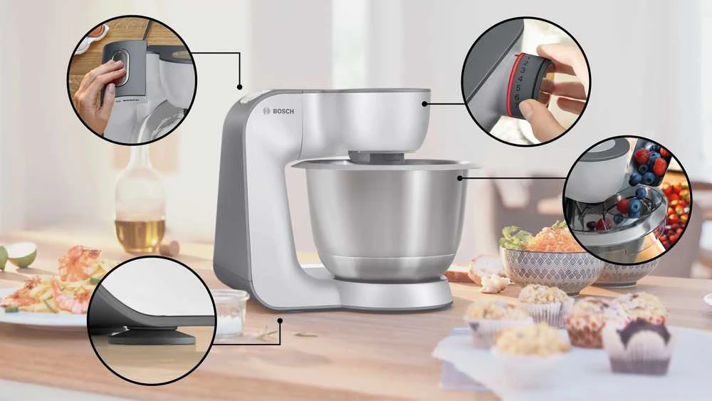 Virtuvinis kombainas Bosch MUM 5, MUM58251, 1000 W