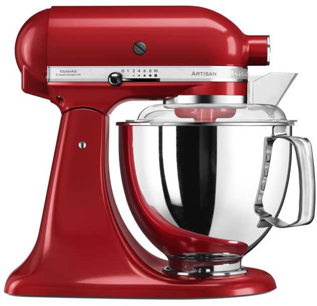 Virtuvinis kombainas KitchenAid 5KSM175PSEER 4,8L empire red