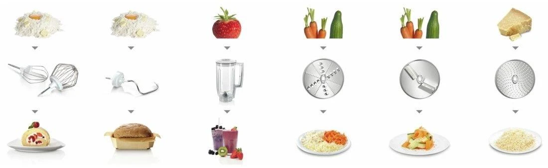 Bosch  MUM58720 Virtuvinis kombainas