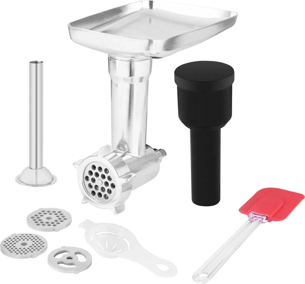 Virtuvinis kombainas ECG FORZA 6600 Metallo Nero Kitchen Machine, 1800W