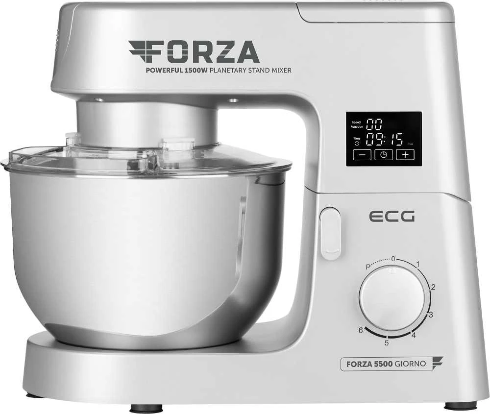 Virtuvinis kombainas Kombainas ECG FORZA 5500 Giorno Argento