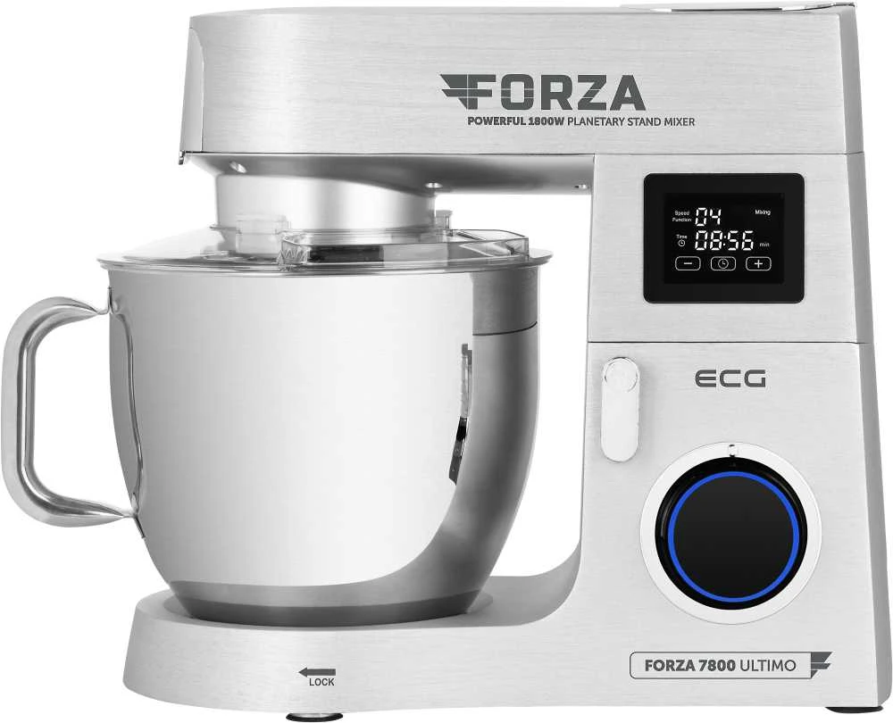 Virtuvinis kombainas Kombainas ECG FORZA 7800 Ultimo Argento