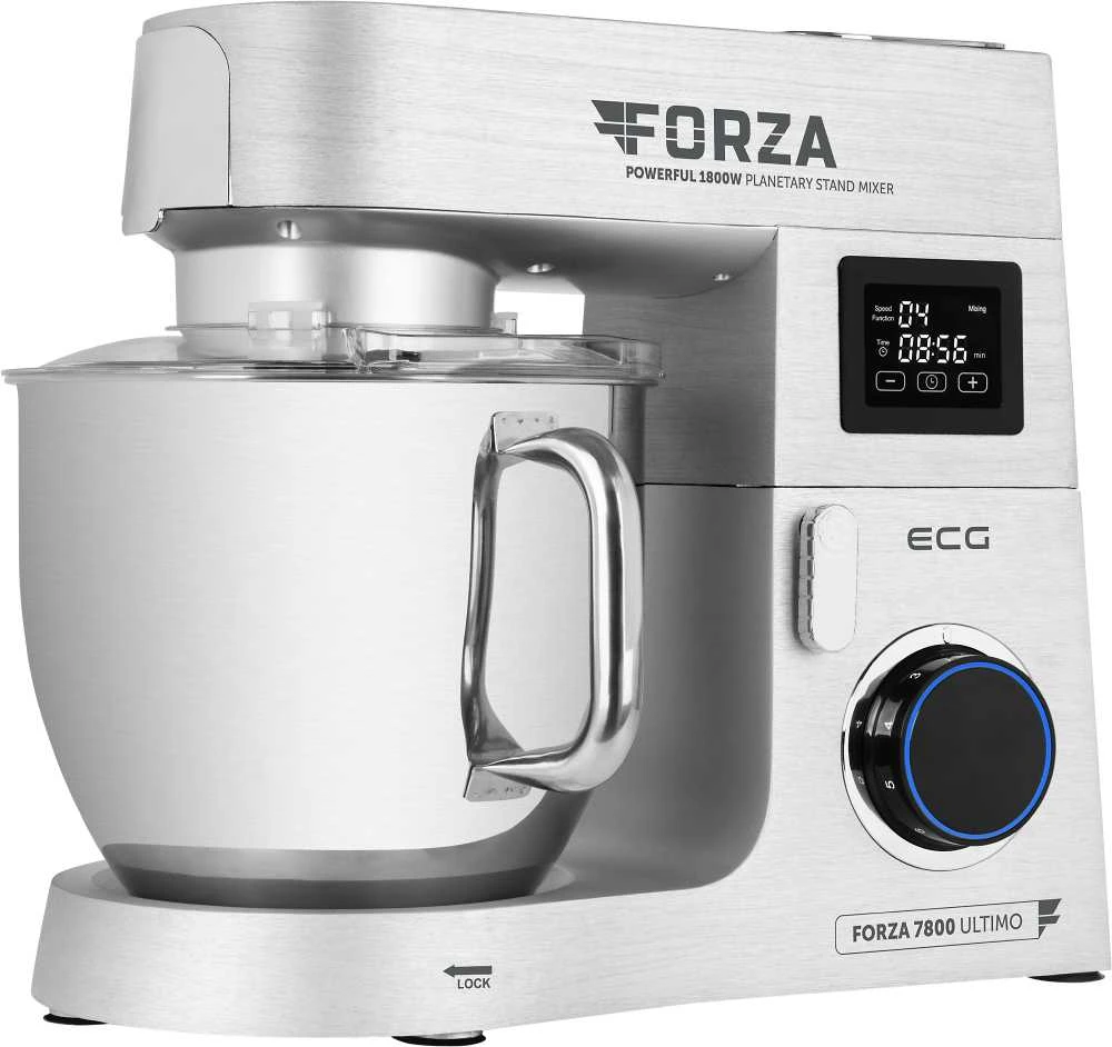 Virtuvinis kombainas Kombainas ECG FORZA 7800 Ultimo Argento