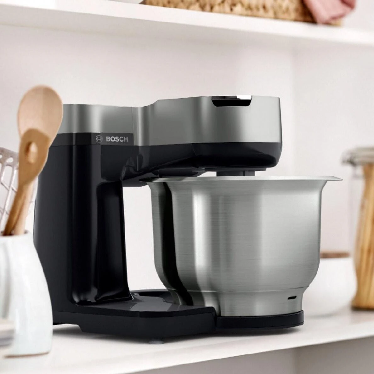 Virtuvinis kombainas Bosch Virtuvės kombainas MUM Serie | 2 900 W Juoda, Sidabrinis MUMS2VM00