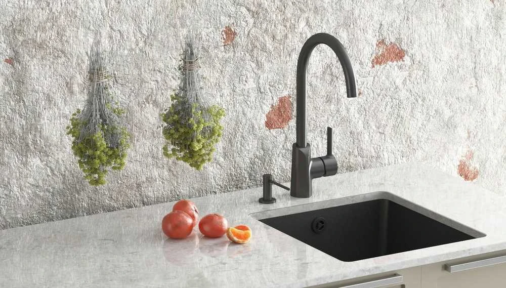 Aquasanita Plautuvės maišytuvas HELIKA Sabia grace 5523JG-601, juodos spalvos, Maišytuvo spalva: Juoda | Juodas metallic 601